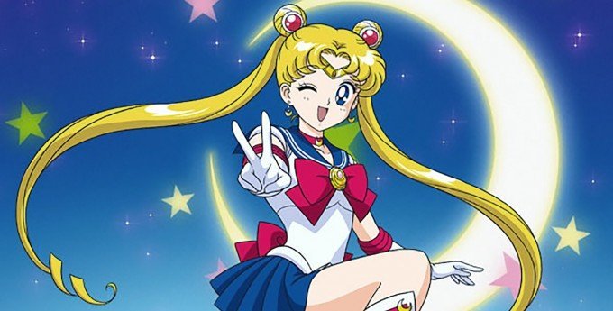 Sailor Moon poserar bakom månen, en mangahjältinna som ska stå bakom en kampanj om könssjukdomar i Japan.